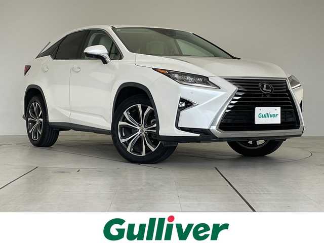 レクサス ＲＸ 200t バージョンL 愛知県 2017(平29)年 4万km ソニッククォーツ 純正12型ナビ　SDカードなし/三眼LEDヘッドライト/全方位カメラ/本革レザー/レーダークルーズコントロール/シートヒーター/エアシート/電動リアゲート/パワーシート/純正アルミホイール/ETC2.0/ブラインドスポットモニター/レーンキープアシスト/フルセグ/CD DVD/Bluetooth/ステアリングスイッチ/スマートキー/プッシュスタート