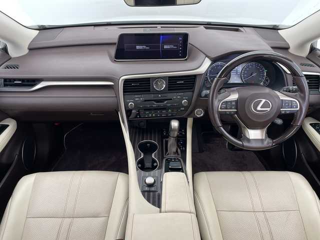 レクサス ＲＸ 200t バージョンL 愛知県 2017(平29)年 4万km ソニッククォーツ 純正12型ナビ　SDカードなし/三眼LEDヘッドライト/全方位カメラ/本革レザー/レーダークルーズコントロール/シートヒーター/エアシート/電動リアゲート/パワーシート/純正アルミホイール/ETC2.0/ブラインドスポットモニター/レーンキープアシスト/フルセグ/CD DVD/Bluetooth/ステアリングスイッチ/スマートキー/プッシュスタート