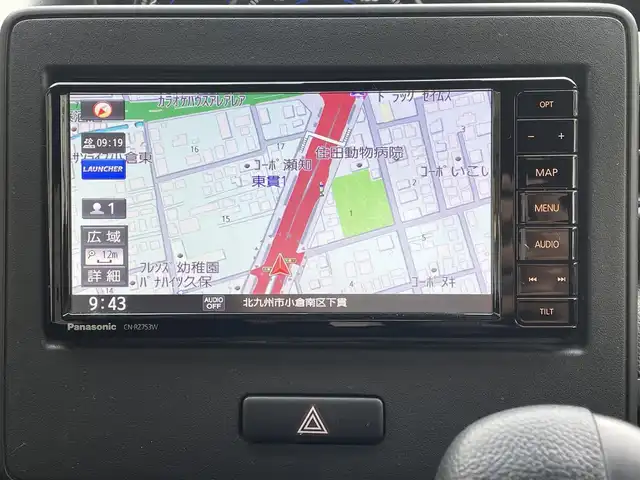 スズキ ワゴンＲ HYBRID FZ 福岡県 2020(令2)年 2.6万km ブルーイッシュブラックパール3 Panasonicメモリナビ【CN-RZ753W】/　(AM/FM/CD/DVD/Bluetooth/フルセグTV)/全方位モニター/バックカメラ/スズキセーフティサポート/・デュアルセンサーブレーキサポート/・誤発進抑制/・車線逸脱警報/・ふらつき警報/・先行車発進お知らせ/・ハイビームアシスト/・後退時ブレーキサポート/・後方誤発進抑制/・リヤパーキングセンサー/・ヘッドアップディスプレイ/横滑り防止/アイドリングストップ/純正14インチアルミホイール/ドアバイザー/ビルトインETC/革巻きステアリング/ステアリングスイッチ/シートヒーター(D)/純正フロアマット/アクセサリーソケット/ISOFIX/保証書/取扱説明書/ナビ取扱説明書