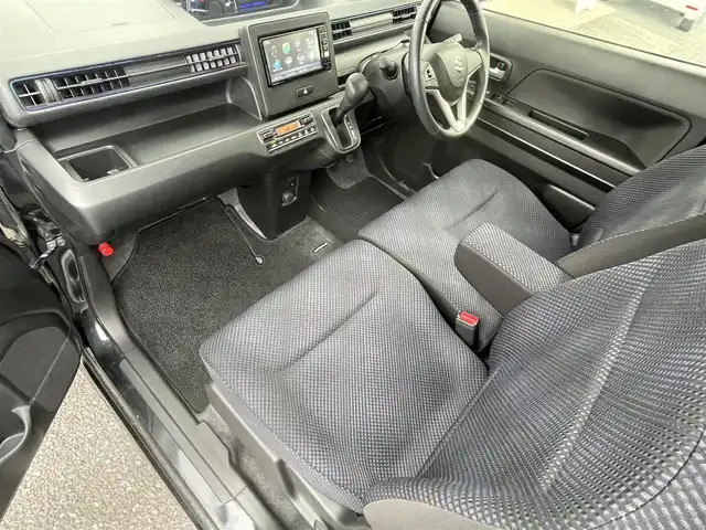 スズキ ワゴンＲ HYBRID FZ 福岡県 2020(令2)年 2.6万km ブルーイッシュブラックパール3 Panasonicメモリナビ【CN-RZ753W】/　(AM/FM/CD/DVD/Bluetooth/フルセグTV)/全方位モニター/バックカメラ/スズキセーフティサポート/・デュアルセンサーブレーキサポート/・誤発進抑制/・車線逸脱警報/・ふらつき警報/・先行車発進お知らせ/・ハイビームアシスト/・後退時ブレーキサポート/・後方誤発進抑制/・リヤパーキングセンサー/・ヘッドアップディスプレイ/横滑り防止/アイドリングストップ/純正14インチアルミホイール/ドアバイザー/ビルトインETC/革巻きステアリング/ステアリングスイッチ/シートヒーター(D)/純正フロアマット/アクセサリーソケット/ISOFIX/保証書/取扱説明書/ナビ取扱説明書