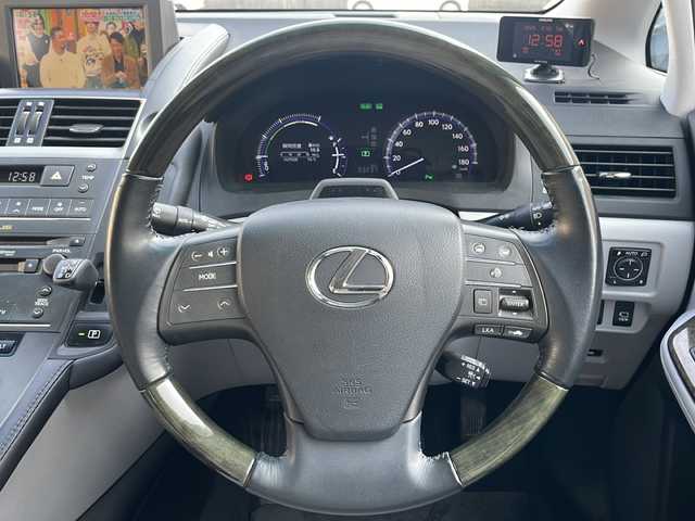 レクサス ＨＳ 250h バージョンL 兵庫県 2011(平23)年 9.4万km ムーンライトオパール 保証書・取説・有/純正メモリーナビ・フルセグ・BT・CD・DVD・MD・FM・AM・USB・AUX/バックカメラ/フロントカメラ/ETC/追尾機能付きクルーズコントロール/クリアランスソナー/レーンキープアシスト/リアサンシェード/サンルーフ/シートクーラー/シートヒーター/パワーシート/シートメモリー/プッシュスタート/スマートキー×2/純正フロアマット/純正ドアバイザー