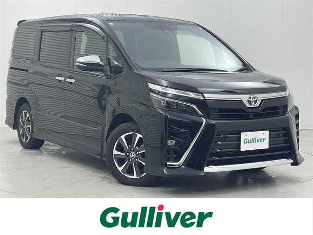 トヨタ ヴォクシー ZS 煌Ⅲ 岐阜県 2020(令2)年 5.4万km ブラック 純正ナビ［NSZN-Z68T］/フルセグ再生可/両側パワースライドドア/TOYOTA Safety Sense/・プリクラッシュセーフティ/・フロントクロストラフィックアラート/・レーンチェンジアシスト/・プロアクティブドライビングアシスト/・オートマチックハイビーム/・レーントレーシングアシスト/ハーフレザーシート/バックカメラ/純正フロアマット/純正アルミホイール/ビルトインETC