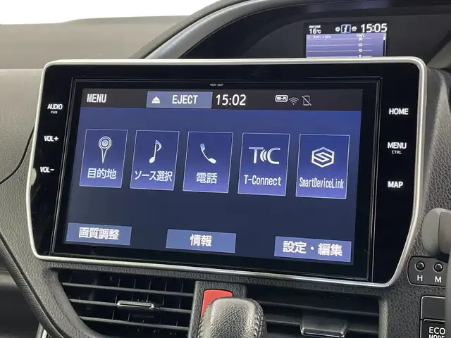 トヨタ ヴォクシー ZS 煌Ⅲ 新潟県 2020(令2)年 5.4万km ブラック 特別仕様車/純正10インチメモリナビ/　フルセグTV/CD/DVD/Bluetooth/バックモニター/トヨタセーフティセンス/・プリクラッシュセーフティ【PCS】/・オートマチックハイビーム【AHB】/・レーンディパーチャーアラート【LDA】/クルーズコントロール/前後クリアランスソナー/両側パワースライドドア/Bi-Beam LEDヘッドライト/革巻きステアリング/MTモード付AT/リヤオートエアコン/純正16インチAW/純正フロアマット/純正ドアバイザー/純正ビルトインETC/スマートキー×2