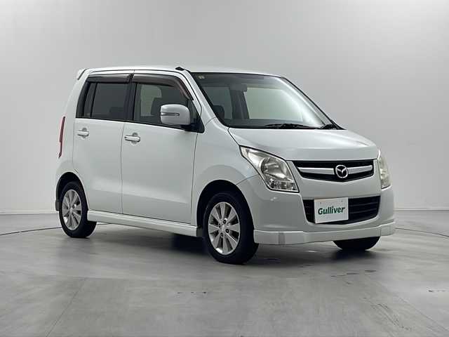 マツダ ＡＺ ワゴン XSスペシャル 鳥取県 2012(平24)年 7.3万km ホワイトパール 社外ナビ　NX501/(DVD/CD/FM・AM/BT/AUX)/バックカメラ/ETC/電動格納ミラー/ドアバイザー/革巻きステアリング/スマートキー/スペアキー/ウインカーミラー/オートエアコン