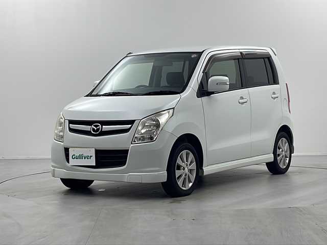 マツダ ＡＺ ワゴン XSスペシャル 鳥取県 2012(平24)年 7.3万km ホワイトパール 社外ナビ　NX501/(DVD/CD/FM・AM/BT/AUX)/バックカメラ/ETC/電動格納ミラー/ドアバイザー/革巻きステアリング/スマートキー/スペアキー/ウインカーミラー/オートエアコン
