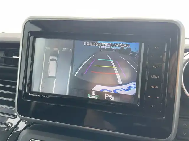 マツダ フレアワゴン カスタムスタイル ハイブリッド XT 千葉県 2020(令2)年 10.9万km ブルーイッシュブラックパール3 (株)IDOMが運営する【じしゃロン八千代店】の自社ローン対象車両になります。こちらは現金またはオートローンご利用時の価格です。自社ローンご希望の方は別途その旨お申付け下さい/純正ナビ（CN-RZ753W）/・CD/DVD/・Bluetooth接続/・フルセグTV/ビルトインETC/D席シートヒーター/クルーズコントロール/両側パワースライドドア/HUD/LEDヘッドライト/フォグランプ/プッシュスタート/スマートキー/スペアキー/パドルシフト