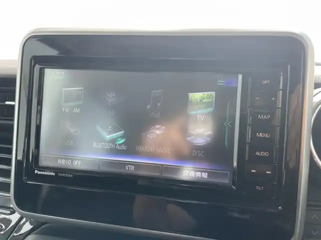 マツダ フレアワゴン カスタムスタイル ハイブリッド XT 千葉県 2020(令2)年 10.9万km ブルーイッシュブラックパール3 (株)IDOMが運営する【じしゃロン八千代店】の自社ローン対象車両になります。こちらは現金またはオートローンご利用時の価格です。自社ローンご希望の方は別途その旨お申付け下さい/純正ナビ（CN-RZ753W）/・CD/DVD/・Bluetooth接続/・フルセグTV/ビルトインETC/D席シートヒーター/クルーズコントロール/両側パワースライドドア/HUD/LEDヘッドライト/フォグランプ/プッシュスタート/スマートキー/スペアキー/パドルシフト