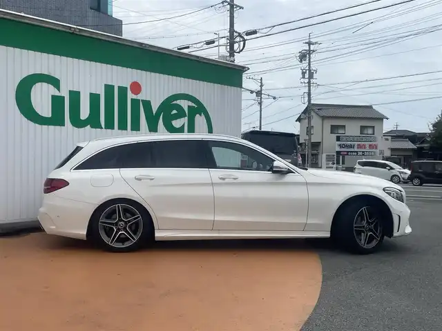 メルセデス・ベンツ Ｃ２２０ｄ ワゴン アバンギャルド 三重県 2019(平31)年 9.7万km パール 純正メーカーナビ/フルセグテレビ/アップルCarPlay（USB接続）/バックカメラ/E-9AT/レーダーセーフティパッケージ/パワーバックドア/LEDインテリジェントライトシステム（オートライト/オートハイビーム）/プライバシーガラス/レザーARTICOダッシュボード/レザーARTICOスポーツシート/パワーシート（運転席/助手席）/シートヒーター（運転席/助手席）/キーレスゴー/プッシュスタート