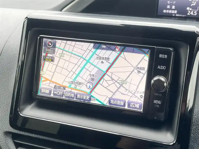 トヨタ ヴォクシー ZS 煌Ⅱ 島根県 2020(令2)年 4万km ブラッキッシュアゲハガラスフレーク 純正ＳＤナビ　/フルセグＴＶ　/ＤＶＤ再生　/Ｂｌｕｅｔｏｏｔｈ　/バックカメラ　/フリップダウンモニター　/ビルトインＥＴＣ　/クル－ズコントロール　/両側パワースライド　/レーンキープアシスト　/衝突軽減ブレーキ　/前後コーナーセンサー/オートハイビーム　/純正LEDライト/社外15インチアルミホイール