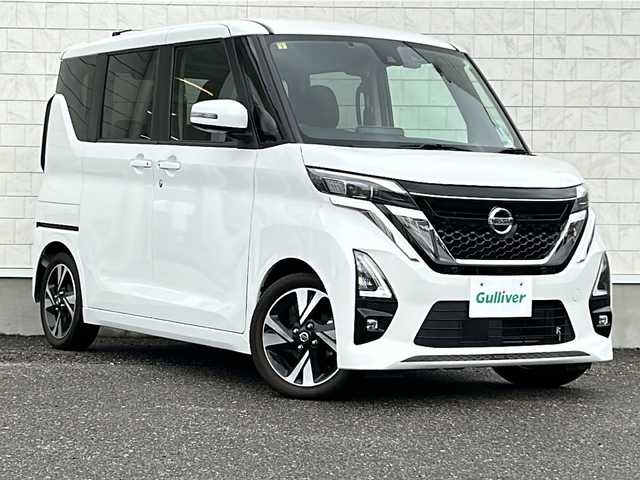 日産 ルークス HWS Gターボ プロパイロットED 福島県 2020(令2)年 1.8万km ホワイトパール ターボ 純正ナビ Bluetooth 全方位カメラ ワンセグTV 両側パワースライドドア ドライブレコーダー LEDヘッドライト ETC オートハイビーム レーンキープアシスト スマートキー