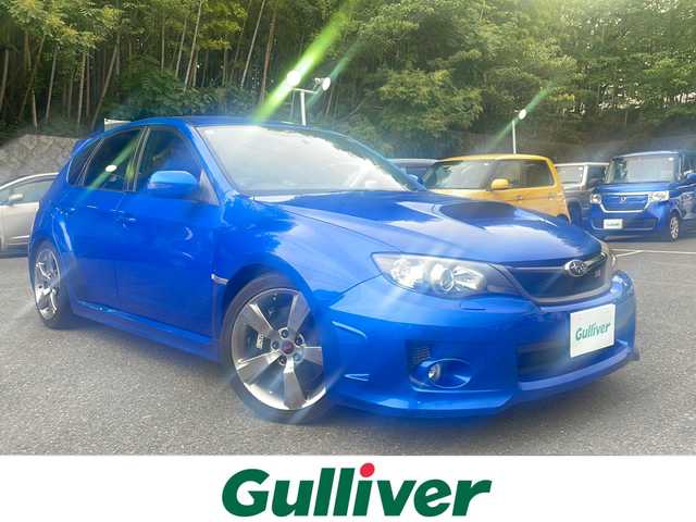 スバル インプレッサ ＷＲＸ 京都府 2012(平24)年 12.7万km WRブルーマイカ carrozzeriaナビ（AVIC-HRZ900））/・ワンセグTV/CD/DVD/BT Audio/ETC/社外デジタルインナーミラードラレコ/プッシュスタート/社外車高調/社外エアクリ/社外ステアリング（エアバック無）/社外テールランプ/運転席パワーシート/純正足回り車載/純正ステアリング車載/純正テールランプ車載/タイミングベルト交換済（記録簿有）/ウォーターポンプ交換済（記録簿有）/サーモスタット交換済（記録簿有）