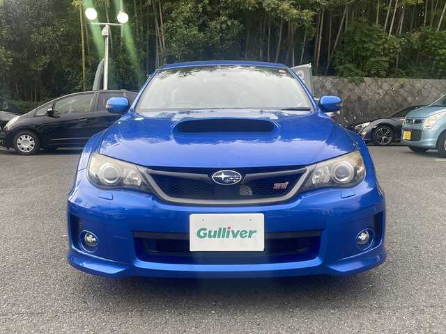 スバル インプレッサ ＷＲＸ 京都府 2012(平24)年 12.7万km WRブルーマイカ carrozzeriaナビ（AVIC-HRZ900））/・ワンセグTV/CD/DVD/BT Audio/ETC/社外デジタルインナーミラードラレコ/プッシュスタート/社外車高調/社外エアクリ/社外ステアリング（エアバック無）/社外テールランプ/運転席パワーシート/純正足回り車載/純正ステアリング車載/純正テールランプ車載/タイミングベルト交換済（記録簿有）/ウォーターポンプ交換済（記録簿有）/サーモスタット交換済（記録簿有）