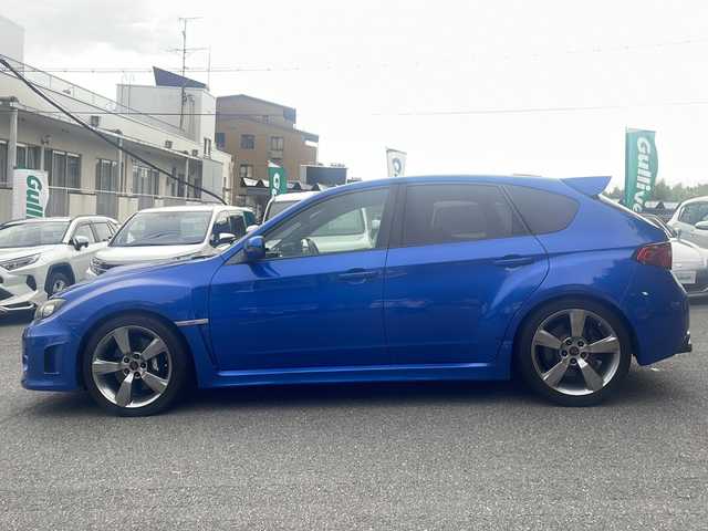 スバル インプレッサ ＷＲＸ 京都府 2012(平24)年 12.7万km WRブルーマイカ carrozzeriaナビ（AVIC-HRZ900））/・ワンセグTV/CD/DVD/BT Audio/ETC/社外デジタルインナーミラードラレコ/プッシュスタート/社外車高調/社外エアクリ/社外ステアリング（エアバック無）/社外テールランプ/運転席パワーシート/純正足回り車載/純正ステアリング車載/純正テールランプ車載/タイミングベルト交換済（記録簿有）/ウォーターポンプ交換済（記録簿有）/サーモスタット交換済（記録簿有）