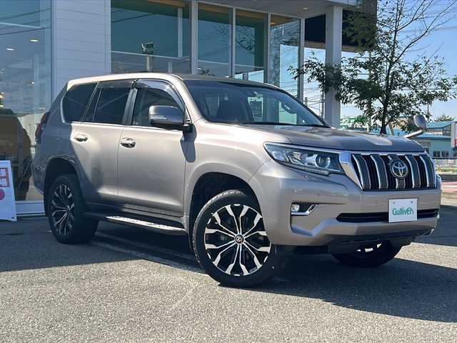 トヨタ ランドクルーザー プラド 秋田県 2018(平30)年 3.7万km アバンギャルドブロンズメタリック 純正SDナビ/純正CD、DVD、BT、フルセグTV/社外20インチAW/純正AWスタッドレスタイヤ積込み/バックカメラ/前後コーナーセンサー/４WD/スペアキー/取説、保証書