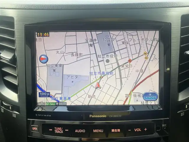 スバル レガシィ ツーリングワゴン 2．0GT DIT アイサイト 愛知県 2013(平25)年 9.5万km クリスタルブラックシリカ アイサイト/衝突回避支援ブレーキサポート/車線逸脱警報機能/ストラーダHDDナビTV/地デジ　フルセグ/DVDビデオ&CD/Bluetoothオーディオ/バックカメラ/レーダークルーズコントロール/黒革シート&シートヒーター/D&N席パワーシート/ステアリングスイッチ/ステアシフト/ＥＴＣ/インテリジェントキー/プッシュスタート/キセノンヘッドライト/オートライト/ホイール付きスタッドレスタイヤ積込み