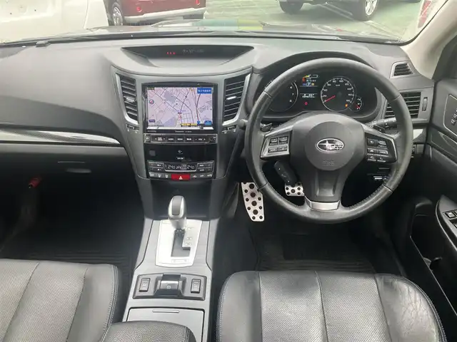 スバル レガシィ ツーリングワゴン 2．0GT DIT アイサイト 愛知県 2013(平25)年 9.5万km クリスタルブラックシリカ 車検　令和9年10月/アイサイト/衝突回避支援ブレーキサポート/車線逸脱警報機能/ストラーダHDDナビTV/地デジ　フルセグ/DVDビデオ&CD/Bluetoothオーディオ/バックカメラ/レーダークルーズコントロール/黒革シート&シートヒーター/D&N席パワーシート/ステアリングスイッチ/ステアシフト/ＥＴＣ/インテリジェントキー×2ケ/プッシュスタート/キセノンヘッドライト/オートライト/ホイール付きスタッドレスタイヤ積込み