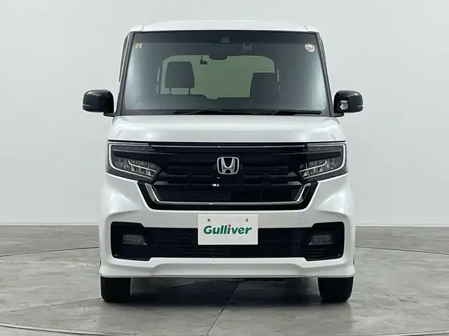 ホンダ Ｎ ＢＯＸ カスタム L ターボ 群馬県 2023(令5)年 0.7万km プラチナホワイトパール 純正ナビ　バックカメラ　アダプティブクルーズコントロール　レーンキープアシスト　衝突被害軽減ブレーキ　シートヒーター　両側電動スライドドア　電動パーキング　ハーフレザーシート　ＬＥＤ　ＥＴＣ　禁煙車