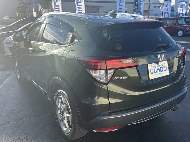 ホンダ ヴェゼル ハイブリッド X Lパッケージ 長野県 2014(平26)年 11.4万km ミスティックグリーンパール (株)IDOMが運営する【じしゃロン長野店】の自社ローン専用車両になりますこちらは現金またはオートローンご利用時の価格です。自社ローンご希望の方は別途その旨お申付け下さい/社外ナビ/バックカメラ/ETC/パドルシフト