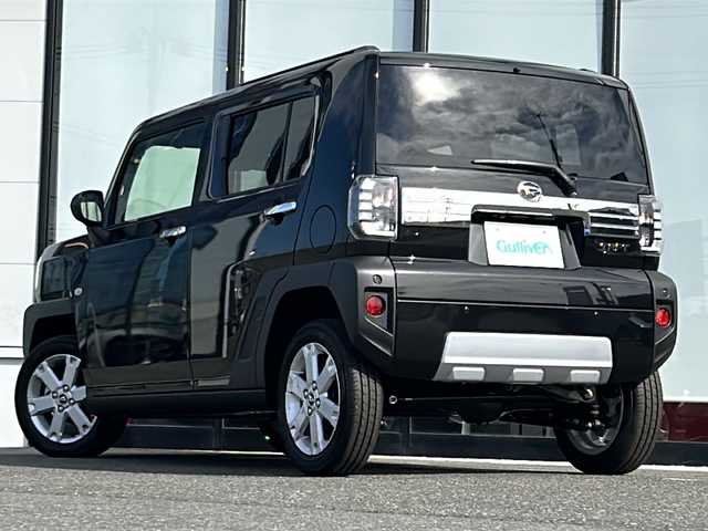 ダイハツ タフト G クロムベンチャー 山形県 2025(令7)年 0.1千km ブラックマイカメタリック ４WD/禁煙車/スマートアシスト/純正ナビ/（AM/FM/フルセグ/BT）/フォグランプ/革巻きハンドル/ステアリングスイッチ/シートヒーター/サンルーフ/前後コーナーセンサー/アダプティブクルーズコントロール/メッキグリル/リアガーニッシュ/リアヒーターダクト/カラードドアミラー/レーンキープアシスト/ルーフレール