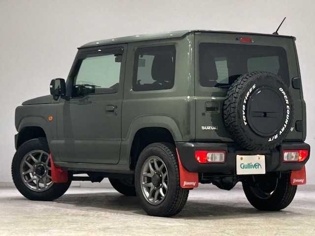 スズキ ジムニー XC 宮城県 2022(令4)年 4.5万km ジャングルグリーン スズキセーフティサポート/・デュアルセンサーブレーキサポート/・誤発進抑制機能/・車線逸脱警報/・ふらつき警報機能/・標識認識機能/・ハイビームアシスト/・先行車発進お知らせ機能/社外ナビ/・CD/DVD/Bluetooth/USB/ipod/・バックカメラ/・前後ドライブレコーダー/・純正ビルドインETC/クルーズコントロール/革巻きステアリング/・ステアリングスイッチ/シートヒーター（運転席・助手席）/純正LEDヘッドライト/・フォグランプ/・オートライト/純正フロアマット/純正アルミホイール