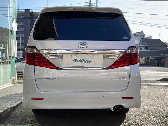 トヨタ アルファード 350S Cパッケージ 高知県 2012(平24)年 9.2万km ホワイトパールクリスタルシャイン サンルーフ/純正ナビ/・フルセグTV/・Bluetooth/・CD/純正フリップダウンモニター/両側電動スライド/バックモニター/パワーバックドア/クルーズコントロール/プッシュスタート/コーナーセンサー/オートライト/黒レザー/・パワーシート/・シートヒーター