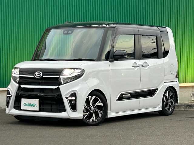 ダイハツ タント カスタム X セレクション 宮城県 2020(令2)年 2.8万km ブラックマイカメタリック/シャイニングホワイトパール スマートアシスト/アルパイン9型SDナビ/【CD・DVD・SD・BT・USB・HDMI・フルセグTV】/バックカメラ/両側パワースライドドア/革調シートカバー/シートヒーター/BLITZ車高調/社外GPSレーダー/社外ウーハー/ロングスライドシート/リアサンシェード/コーナーセンサー/衝突軽減ブレーキ/レーンキープアラート/横滑り防止装置/アイドリングストップ/オートライト/LEDヘッドライト/フォグライト/スマートキー/ETC