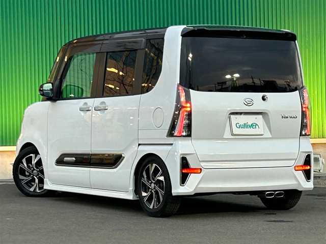 ダイハツ タント カスタム X セレクション 宮城県 2020(令2)年 2.8万km ブラックマイカメタリック/シャイニングホワイトパール スマートアシスト/アルパイン9型SDナビ/【CD・DVD・SD・BT・USB・HDMI・フルセグTV】/バックカメラ/両側パワースライドドア/革調シートカバー/シートヒーター/BLITZ車高調/社外GPSレーダー/社外ウーハー/ロングスライドシート/リアサンシェード/コーナーセンサー/衝突軽減ブレーキ/レーンキープアラート/横滑り防止装置/アイドリングストップ/オートライト/LEDヘッドライト/フォグライト/スマートキー/ETC