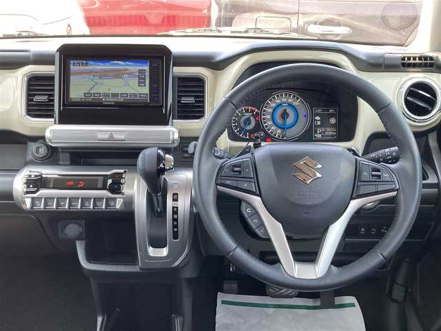 スズキ クロスビー HYBRID MZ 香川県 2019(令1)年 5万km ピュアホワイトパール/ブラック2トーンルーフ 登録時走行距離：49366km/ケンウッドナビ/全方位カメラ/サイドミラー付きドアミラー/ダブルサイドエアバック/カーテンエアバック/横滑り防止システム/レーンキープアシスト/オートライト/バックコーナーセンサー/LEDヘッドライト/リアエアロ付き/純正アルミ１６インチ/プッシュスタート/スマートキー
