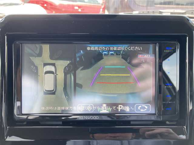 スズキ クロスビー HYBRID MZ 香川県 2019(令1)年 5万km ピュアホワイトパール/ブラック2トーンルーフ 登録時走行距離：49366km/ケンウッドナビ/全方位カメラ/サイドミラー付きドアミラー/ダブルサイドエアバック/カーテンエアバック/横滑り防止システム/レーンキープアシスト/オートライト/バックコーナーセンサー/LEDヘッドライト/リアエアロ付き/純正アルミ１６インチ/プッシュスタート/スマートキー
