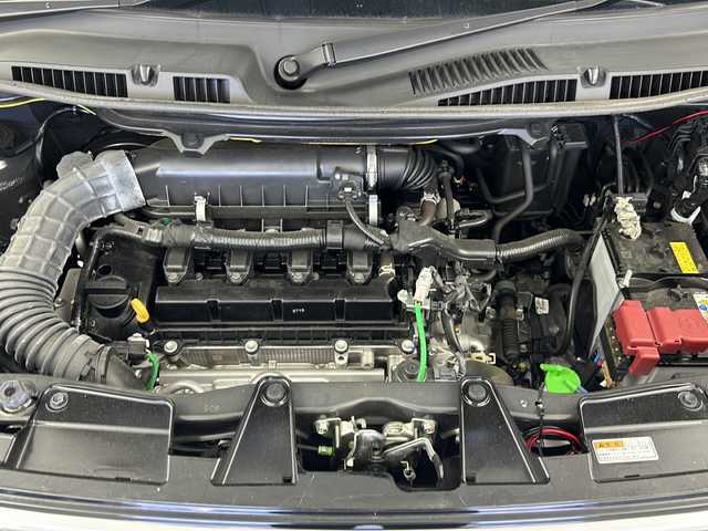 スズキ ソリオ バンディット HV MV 岐阜県 2022(令4)年 0.6万km スーパーブラックパール 社外ナビ/BT/フルセグ/CD/DVD/USB/SD/衝突被害軽減システム/追従型クルーズコントロール/レーンキープアシスト/全方位カメラ/コーナーセンサー後方/両側パワースライドドア/シートヒーター（運転席/助手席）/ETC2.0/スマートキー/プッシュスタート/スペアキー/オートハイビーム/LEDヘッドライト/フォグランプ/オートライト/革ステアリング/ステアリングスイッチ/純正アルミホイール/純正ドアバイザー