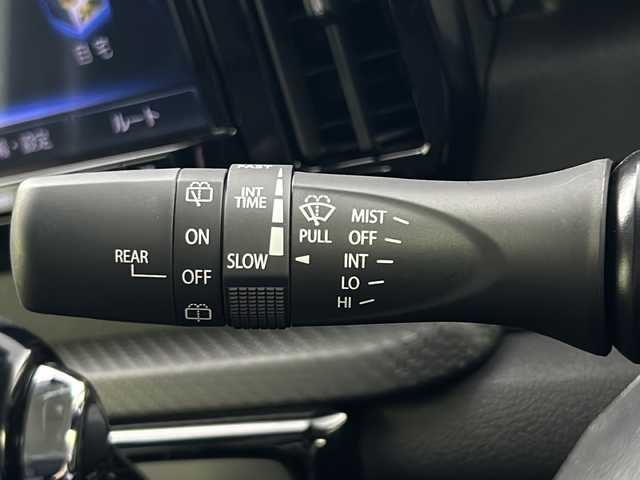 スズキ ソリオ バンディット HV MV 岐阜県 2022(令4)年 0.6万km スーパーブラックパール 社外ナビ/BT/フルセグ/CD/DVD/USB/SD/衝突被害軽減システム/追従型クルーズコントロール/レーンキープアシスト/全方位カメラ/コーナーセンサー後方/両側パワースライドドア/シートヒーター（運転席/助手席）/ETC2.0/スマートキー/プッシュスタート/スペアキー/オートハイビーム/LEDヘッドライト/フォグランプ/オートライト/革ステアリング/ステアリングスイッチ/純正アルミホイール/純正ドアバイザー