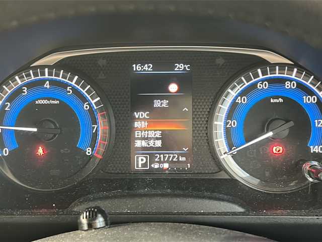 日産 ルークス HWS Gターボ プロパイロットED 福岡県 2022(令4)年 2.2万km スパークリングレッド/ブラック プロパイロット/純正9インチナビ/（BLUETOOTH/フルセグ/AM/FM/AUX/DISC)/アラウンドビューモニター/バックカメラ/フロントカメラ/サイドカメラ/両側パワースライドドア/レーダークルーズコントロール/LEDヘッドライト/オートライト/純正15インチAW/横滑り防止装置/レーンキープアシスト/盗難防止装置/衝突軽減システム/コーナーセンサー/スマートキー/ETC/取扱説明書