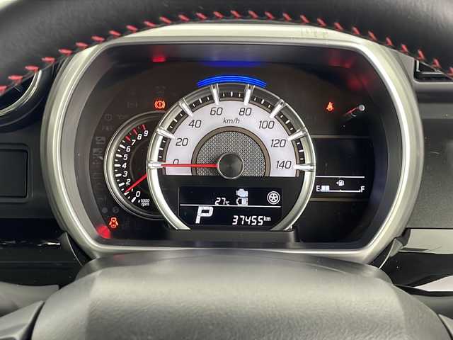 スズキ スペーシア カスタム HYBRID XS 埼玉県 2021(令3)年 3.8万km ピュアホワイトパール/ブラック2トーン 社外9型ナビ/（BT/CD/DVD/AM/FM/フルセグTV/applycarplay）/バックカメラ/スズキセーフティサポート/・デュアルセンサーブレーキサポート/・誤発進抑制機能/・車線逸脱警報機能/・アダプティブクルーズコントロール/両側パワースライドドア/シートヒーター/ビルトインETC/純正アルミホイール/純正フロアマット/LEDライト