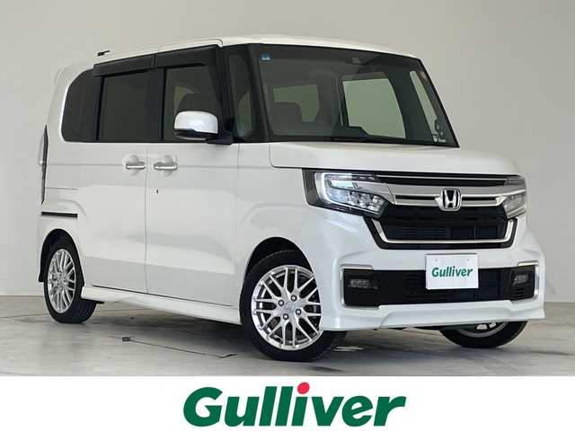 ホンダ Ｎ ＢＯＸ カスタム L ターボ 愛知県 2021(令3)年 4.5万km プラチナホワイトパール 純正8型ナビ/バックカメラ/両側パワースライドドア/LEDヘッドライト/衝突軽減システム/クルーズコントロール/ETC/シートヒーター/CD DVD/Bluetooth/コーナーセンサー/純正アルミホイール/ドライブレコーダー/ステアリングスイッチ/スマートキー/プッシュスタート