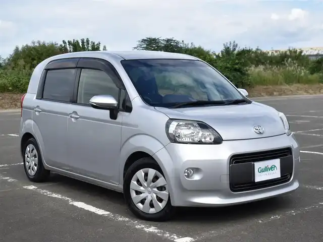 トヨタ ポルテ F 福岡県 2016(平28)年 5.2万km シルバーマイカM 純正メモリーナビ/フルセグTV/バックカメラ/左側パワースライドドア/プッシュスタート/スマートキー×2/アイドリングストップ/ステアリングリモコン/電動格納ミラー/ETC/取扱説明書/保証書