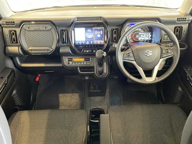 スズキ ハスラー HYBRID X ターボ 福井県 2024(令6)年 0.7万km オフブルーM 純正９型ナビ(MOP)/フルセグ/Bluetooth/CD/DVD/Apple CarPlay/android auto/全方位モニター/アダプティブクルーズコントロール/前席シートヒーター/ドライブレコーダー/LEDヘッドライト/オートハイビーム/クリアランスソナー/スマートキー/プッシュスタート