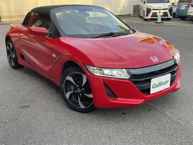 ホンダ Ｓ６６０ α 愛知県 2019(平31)年 2.6万km フレームレッド スマートキー/スペアースマートキー1本/バックカメラ/6速ミッション/社外マフラー（HKS)