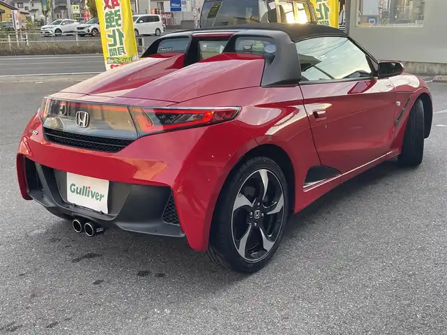 ホンダ Ｓ６６０ α 愛知県 2019(平31)年 2.6万km フレームレッド スマートキー/スペアースマートキー1本/バックカメラ/6速ミッション/社外マフラー（HKS)