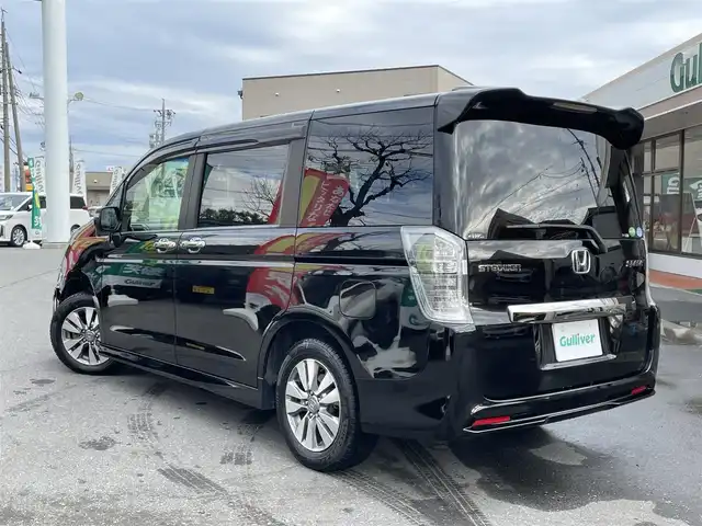 ホンダ ステップワゴン スパーダ Z クールスピリット 長野県 2014(平26)年 10.7万km プレミアムスパークルブラックパール ワンオーナー/カロッツェリアナビ/ワンセグテレビ/AM/FM/Bluetooth/バックカメラ/アイドリングストップ/両側パワースライドドア/ETC/フォグランプ/純正フロアマット/クルーズコントロール/ドアバイザー/4WD/パワーウィンドウ/ノーマルタイヤ有