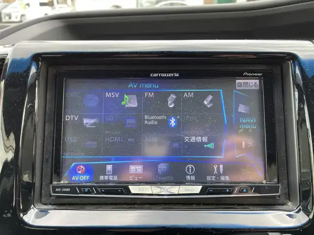 ホンダ ステップワゴン スパーダ Z クールスピリット 長野県 2014(平26)年 10.7万km プレミアムスパークルブラックパール ワンオーナー/カロッツェリアナビ/ワンセグテレビ/AM/FM/Bluetooth/バックカメラ/アイドリングストップ/両側パワースライドドア/ETC/フォグランプ/純正フロアマット/クルーズコントロール/ドアバイザー/4WD/パワーウィンドウ/ノーマルタイヤ有