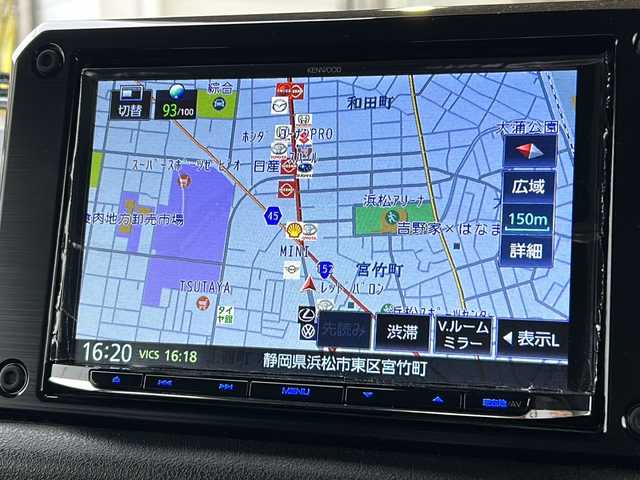 スズキ ジムニー XC 静岡県 2024(令6)年 0.3万km ブルーイッシュブラックパール3 社外ナビ/Bluetooth/フルセグ/ETC/バックカメラ/クルーズコントロール/ドライブレコーダー/純正フロアマット/純正アルミホイール/シートヒーター/横滑り防止装置/レーンキープアシスト/盗難防止装置/衝突軽減システム/コーナーセンサー後方/ダウンヒルアシスト/LEDヘッドライト/オートライト