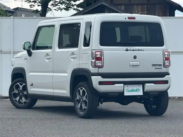 スズキ ハスラー HYBRID X 岩手県 2022(令4)年 0.9万km ピュアホワイトP 4WD/社外SDナビ/　　・CD/DVD/BT/フルセグ/LEDオートライト/シートヒーター/純正15インチアルミホイール/ステアリングスイッチ/アイドリングストップ/USBポート/スマートキー/ETC