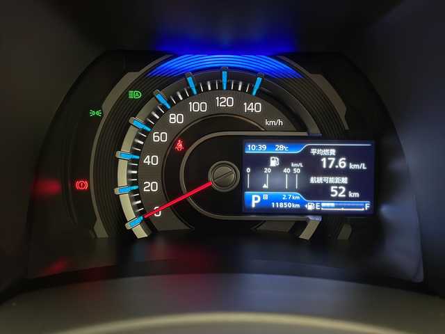 スズキ ハスラー HYBRID X ターボ 宮崎県 2020(令2)年 1.2万km オフブルーM 禁煙車/衝突被害軽減ブレーキ/純正9型ナビTV/（スズキコネクト/CD/DVD/Bluetooth/フルセグTV)/純正ビルトイン2.0ETC/純正LEDオートライト/純正LEDフォグ/純正15インチアルミ/純正セキュリティアラーム/社外ドライブレコーダー/アダプティブクルーズコントロール/レーンディパーチャーアラート/クリアランスソナー/エネチャージ/前席シートヒーター/パドルシフト/本革巻ハンドル/オートエアコン/スマートキー/プッシュエンジンスタート