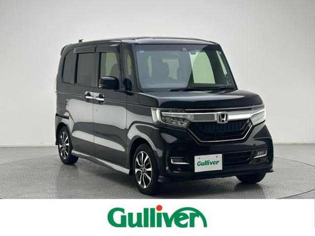 ホンダ Ｎ ＢＯＸ カスタム G L ホンダセンシング 兵庫県 2019(令1)年 4.4万km クリスタルブラックパール 純正8インチメモリナビ/ギャザーズ（VXU-195NBi）/（フルセグ、CD、DVD、BT、MSV、USB）/純正ドライブレコーダー/バックカメラ/両側パワースライドドア/レーダークルーズコントロール/レーンキープアシスト/PCS/コーナーセンサー/ビルトインETC/シーケンシャル/LEDヘッドライト/LEDフォグランプ/オートライト/オートハイビーム/レザー調シートカバー/純正マット/ドアバイザー
