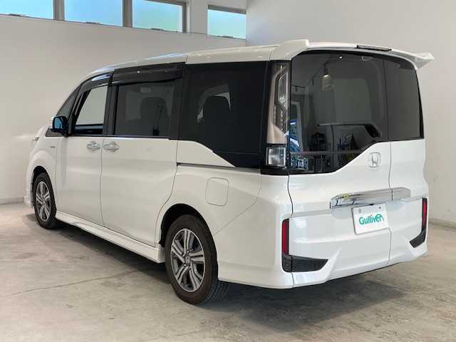 ホンダ ステップワゴン スパーダ ハイブリッド G ホンダセンシング 宮城県 2018(平30)年 8.4万km プラチナホワイトパール ホンダセンシング/・衝突軽減ブレーキ/・誤発信抑制機能/・車線逸脱支援システム/・路外逸脱抑制機能/両側電動スライドドア/後席モニター/社外ナビ/フルセグ/Bluetooth/バックカメラ/レーダークルーズコントロール/ETC/LEDヘッドライト/LEDビームライト/スマートキー/電動パーキング/ブレーキホールドルド