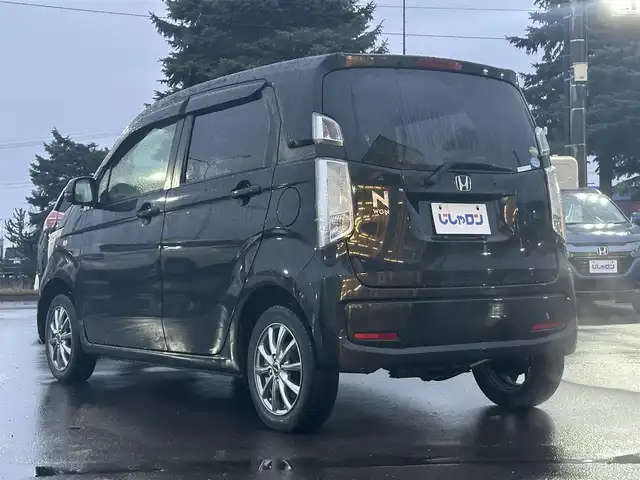 ホンダ Ｎ ＷＧＮ G 道北・旭川 2015(平27)年 4.8万km スマートブラック (株)IDOMが運営する【じしゃロン旭川店】の自社ローン対象車両になります。こちらは現金ご利用時の価格です。/自社ローンご希望の方は別途その旨お申付け下さい/　/・純正ナビ(CD/DVD/BT/SD/フルセグ)/・両席シートヒーター/・アイドリングストップ/・横滑り防止装置/・電動格納ミラー/・ワイパーデアイサー/・リアデフォッガー/・プッシュスタート/・スマートキー2個/・現車装着 社外AW165/65R14/・積込スタッドレス SW165/65R14