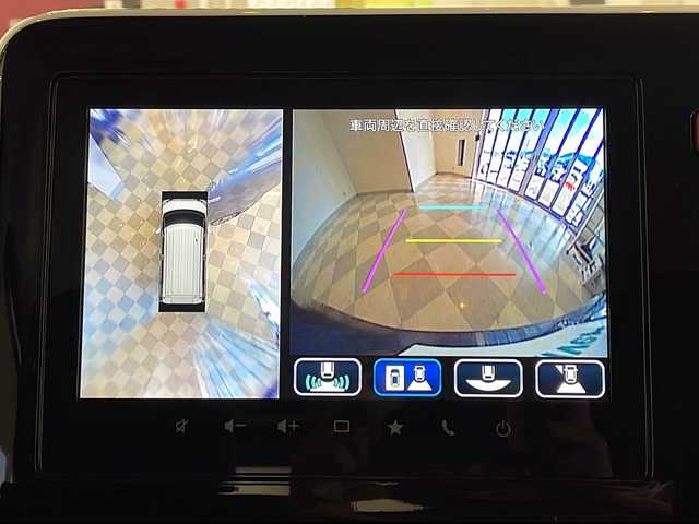 スズキ スペーシア カスタム HYBRID XS ターボ 福井県 2024(令6)年 0.1万km インディゴブルーメタリック 純正9インチメモリーナビ/フルセグTV/全方位モニター/セーフティサポート/・アダプティブクルーズコントロール/・ハイビームアシスト/・ヘッドアップディスプレイ/・デュアルセンサーブレーキサポート/・低速時ブレーキサポート/・車線維持支援機能/・標識認識機能/・発進お知らせ機能/ステアリングヒーター/シートヒーター/パワースライドドア/オートライト/LEDヘッドライト/純正15インチアルミホイール/MTモード付AT/純正フロアマット