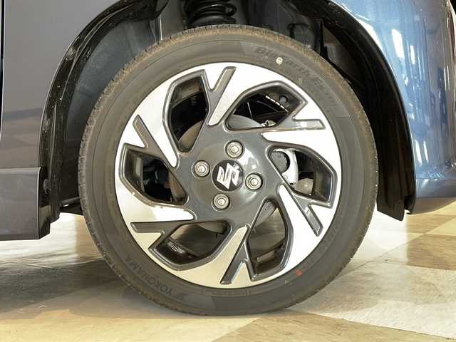 スズキ スペーシア カスタム HYBRID XS ターボ 福井県 2024(令6)年 0.1万km インディゴブルーメタリック 純正9インチメモリーナビ/フルセグTV/全方位モニター/セーフティサポート/・アダプティブクルーズコントロール/・ハイビームアシスト/・ヘッドアップディスプレイ/・デュアルセンサーブレーキサポート/・低速時ブレーキサポート/・車線維持支援機能/・標識認識機能/・発進お知らせ機能/ステアリングヒーター/シートヒーター/パワースライドドア/オートライト/LEDヘッドライト/純正15インチアルミホイール/MTモード付AT/純正フロアマット