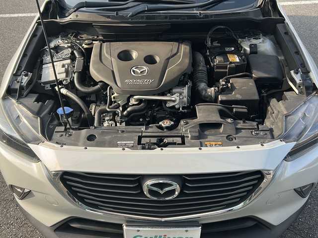 マツダ ＣＸ－３ XD ツーリング 福岡県 2016(平28)年 8.5万km セラミックM ディーゼルターボ/純正ナビ/【AM/FM/CD/DVD/Bluetooth/フルセグTV】/バックカメラ/ETC/AAC/パドルシフト/スマートシティブレーキサポート/ブラインドスポットモニター/オートワイパー/オートライト/ハーフレザーシート/純正フロアマット/純正18インチアルミホイール/ドアバイザー/スマートキー×2