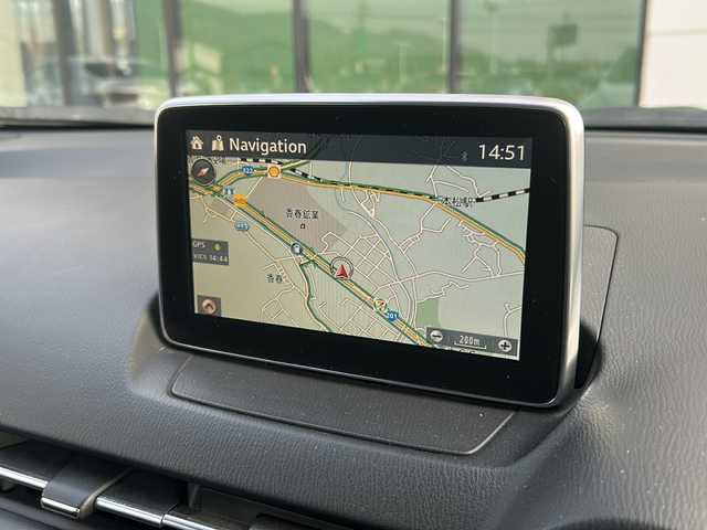 マツダ ＣＸ－３ XD ツーリング 福岡県 2016(平28)年 8.5万km セラミックM ディーゼルターボ/純正ナビ/【AM/FM/CD/DVD/Bluetooth/フルセグTV】/バックカメラ/ETC/AAC/パドルシフト/スマートシティブレーキサポート/ブラインドスポットモニター/オートワイパー/オートライト/ハーフレザーシート/純正フロアマット/純正18インチアルミホイール/ドアバイザー/スマートキー×2